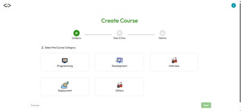 AI Course Generator – screenshot 4
