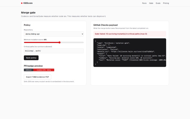 KillScore – screenshot 3