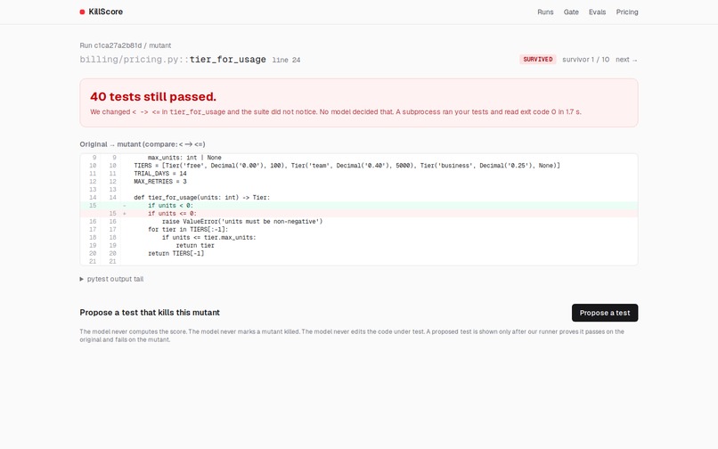KillScore – screenshot 4