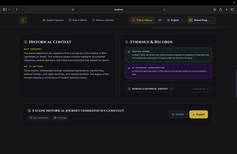 TimeWitness – screenshot 1