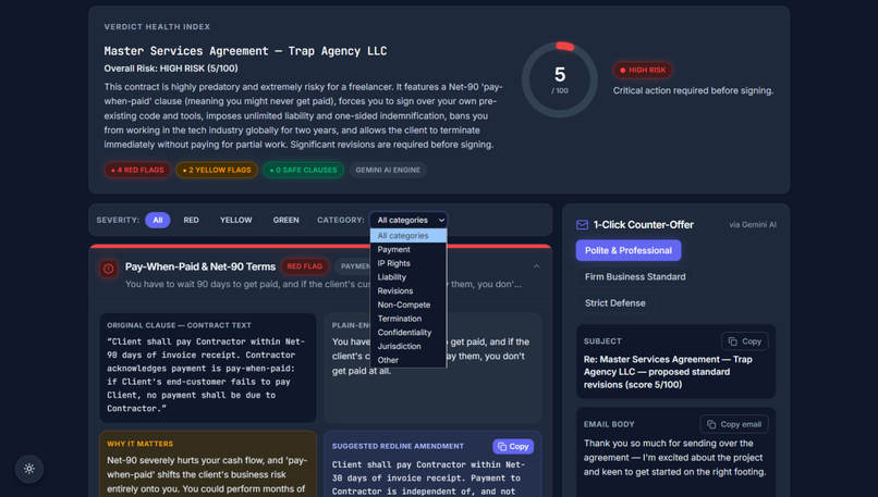 Verdict – screenshot 3