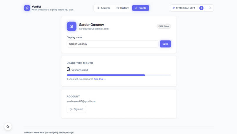 Verdict – screenshot 4