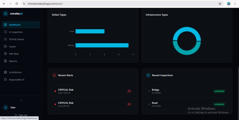 InfraRisk AI – screenshot 4