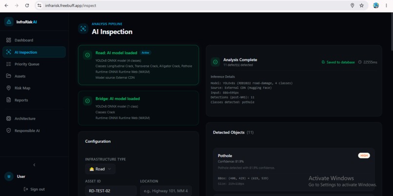 InfraRisk AI – screenshot 5