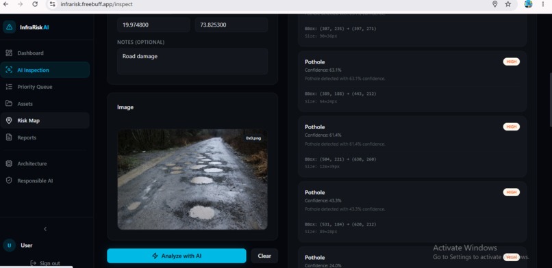 InfraRisk AI – screenshot 6