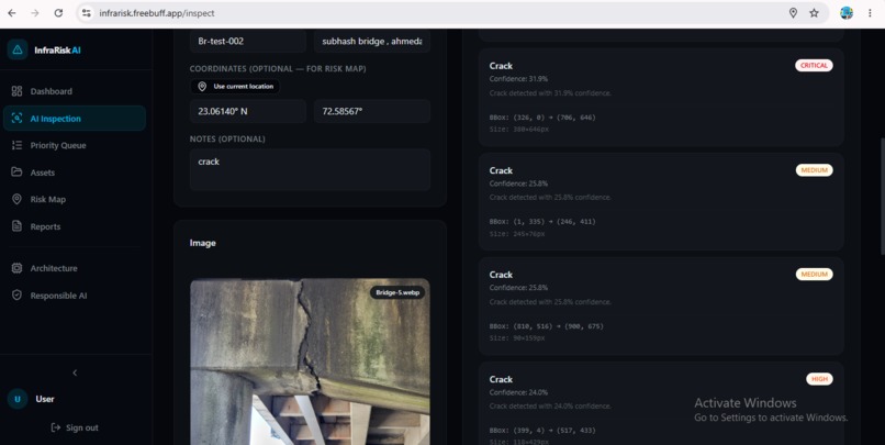 InfraRisk AI – screenshot 9