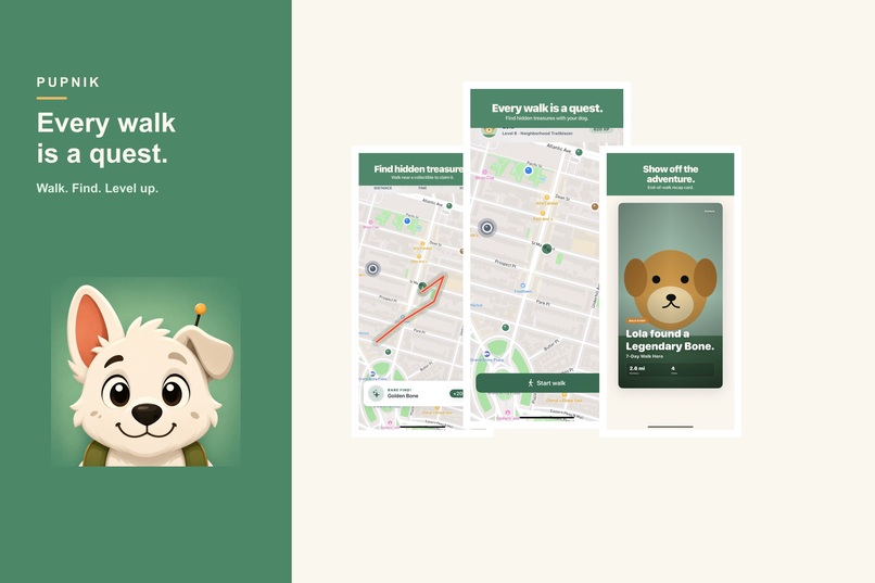 Pupnik: Dog Walking Adventure – screenshot 1