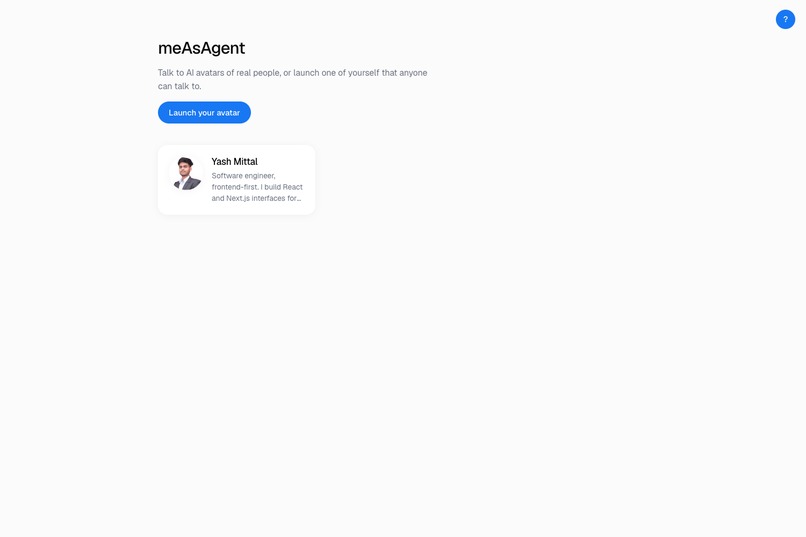 Me As Agent – screenshot 1