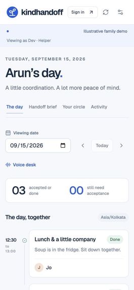 KindHandoff – screenshot 1