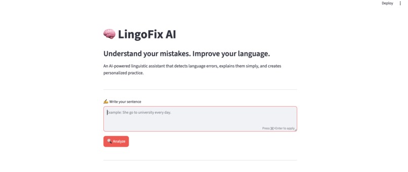 LingoFix AI – screenshot 1