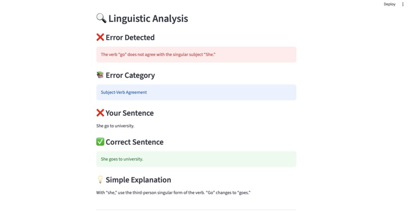 LingoFix AI – screenshot 2
