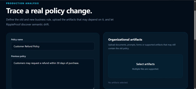 RippleProof – screenshot 2