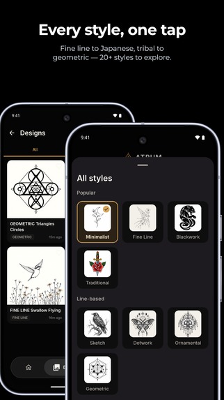 ATRUM: Tattoo Design AI – screenshot 4