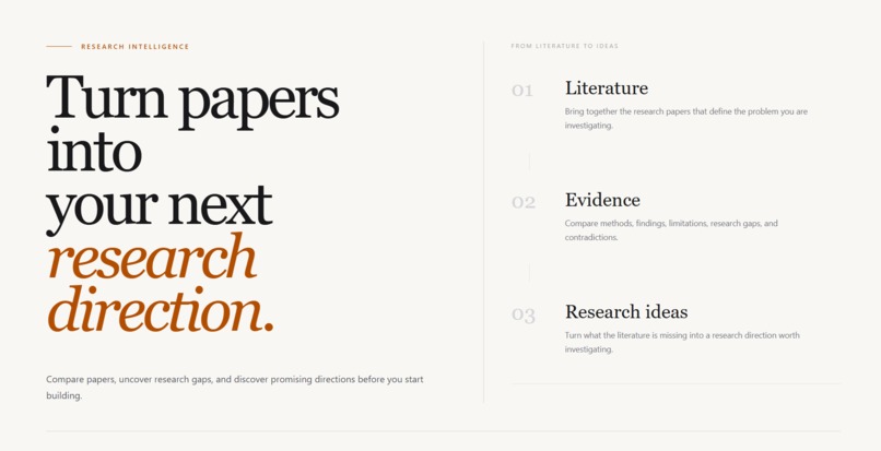 research-lens – screenshot 1