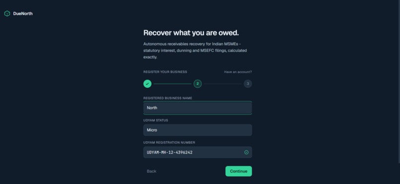 DueNorth – screenshot 1