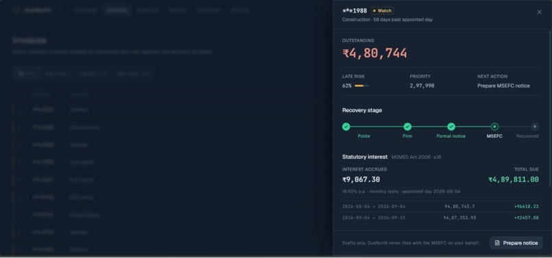 DueNorth – screenshot 3