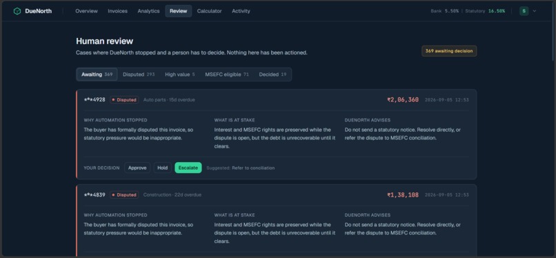 DueNorth – screenshot 5