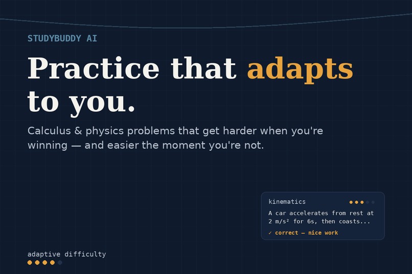StudyBuddy AI – screenshot 1