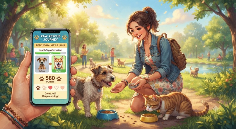 PawCare: Save & Reward – screenshot 1