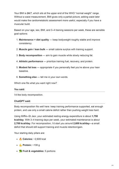 Zdravko AI — Science-Based Nutrition – screenshot 3