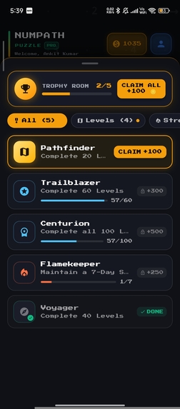 Numpath Puzzle : A Brain Game – screenshot 12