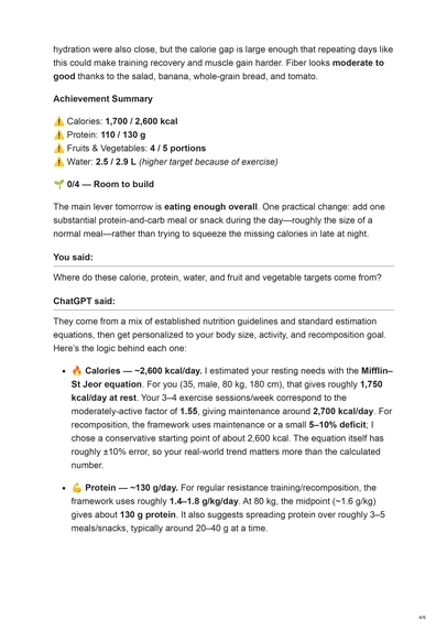 Zdravko AI — Science-Based Nutrition – screenshot 5