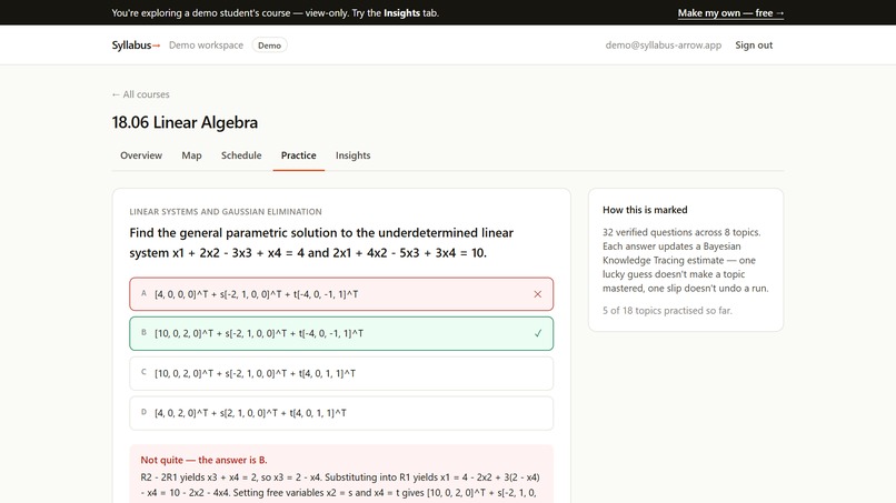 Syllabus Arrow – screenshot 5