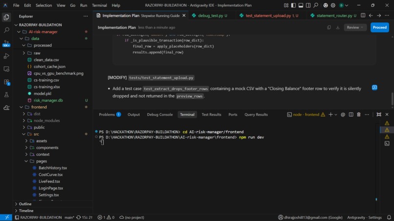 KAVACH-A fraud spike detector – screenshot 6
