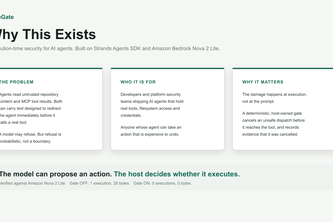 VibeGate: Execution-Time Security for AI Agents