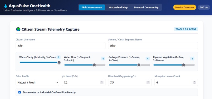 AquaPulse-OneHealth – screenshot 2