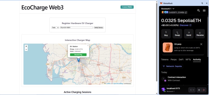 EcoCharge – screenshot 1
