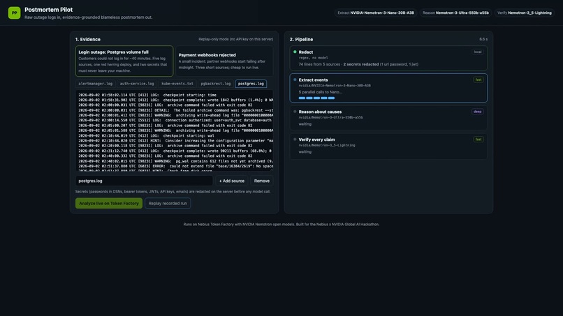 Postmortem Pilot – screenshot 1