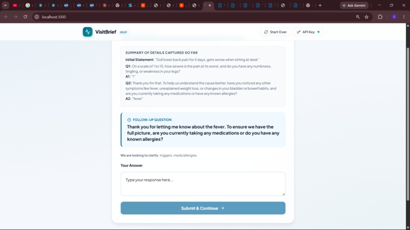 VisitBrief – screenshot 3