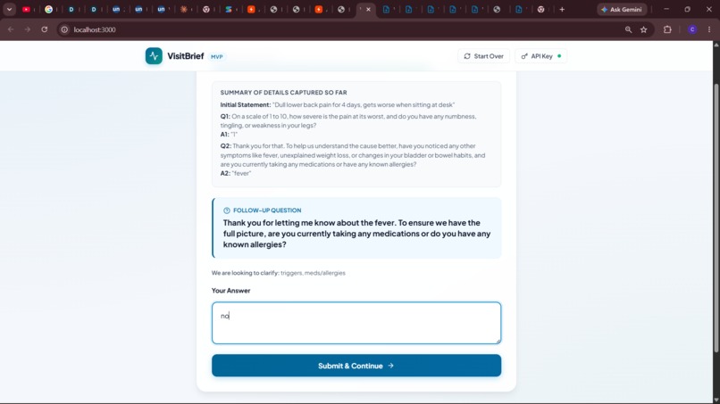 VisitBrief – screenshot 5