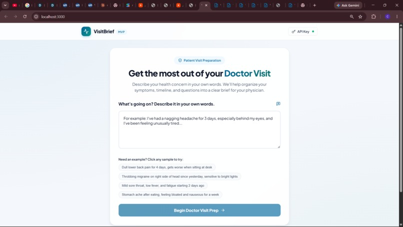 VisitBrief – screenshot 2