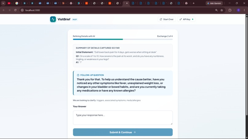 VisitBrief – screenshot 4