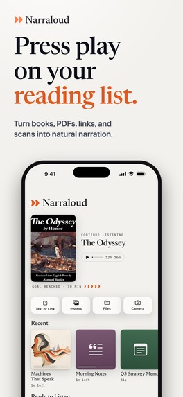Narraloud – screenshot 2