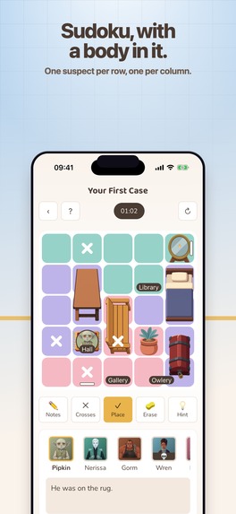 Murdoria: Murder Sudoku – screenshot 1