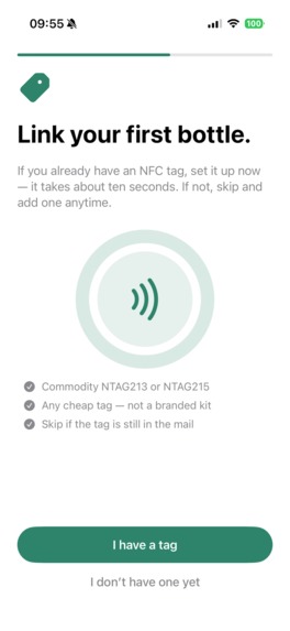 LidTap - NFC Supplements – screenshot 2