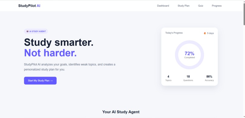 StudyPilot-AI – screenshot 1
