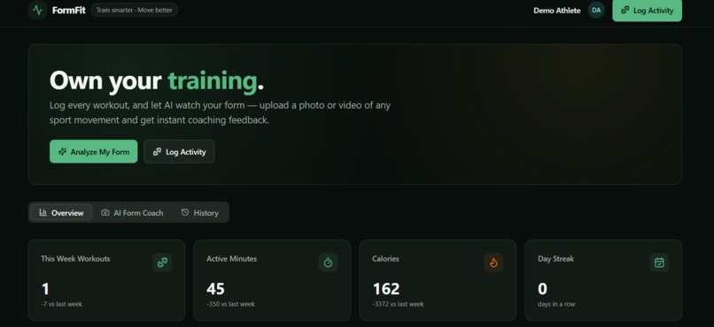 FormFit – screenshot 2