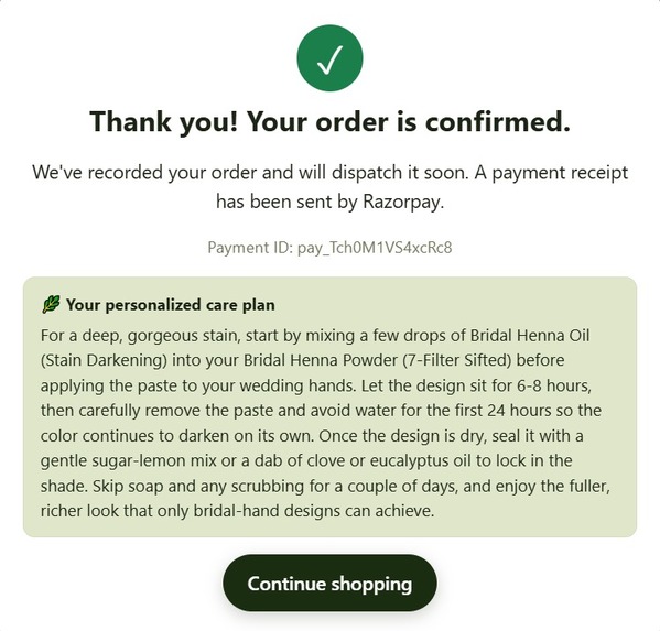 Firdouse Heena — AI Henna Consultant – screenshot 3