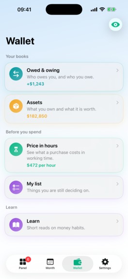 Wallet Coach: Monthly Budget – screenshot 2