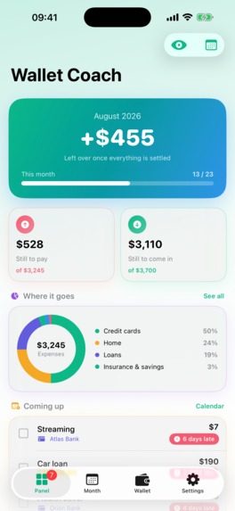 Wallet Coach: Monthly Budget – screenshot 7