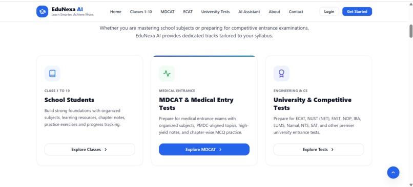 EduNexa AI – screenshot 1