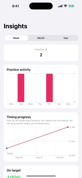 Orati - Visual Speech Practice Timer – screenshot 4
