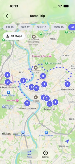 Routeful - Travel Planner – screenshot 8