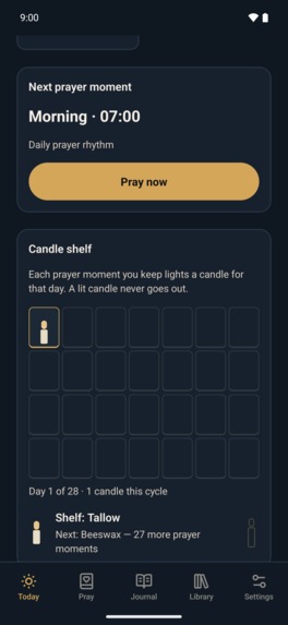 GraceRhythm — Christian Prayer – screenshot 1