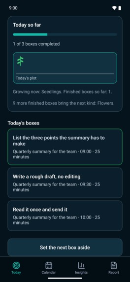 ADHDFlow: Workday Planner – screenshot 1