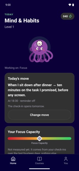 Clocktopus — Focus Habits – screenshot 1